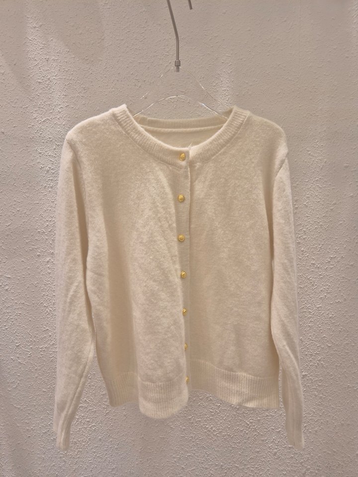 G Button Round Cardigan by Another Plan for Women - view 1