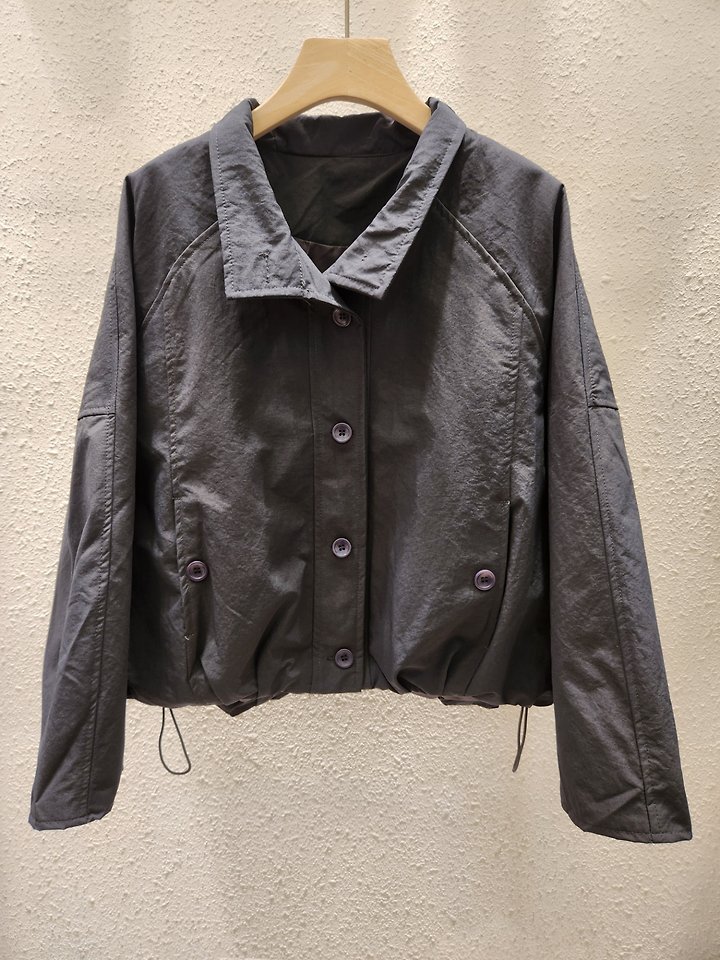 Balloon Shirring Short Jacket by Another Plan for Women - view 4