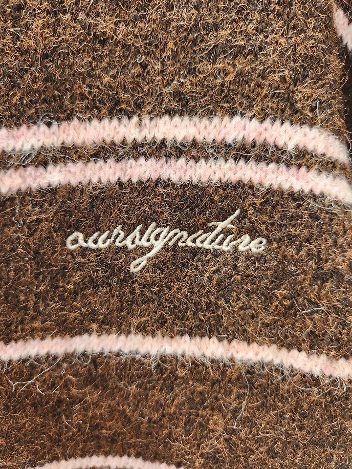 Lettering Embroidery Cardigan by Another Plan for Women - view 6