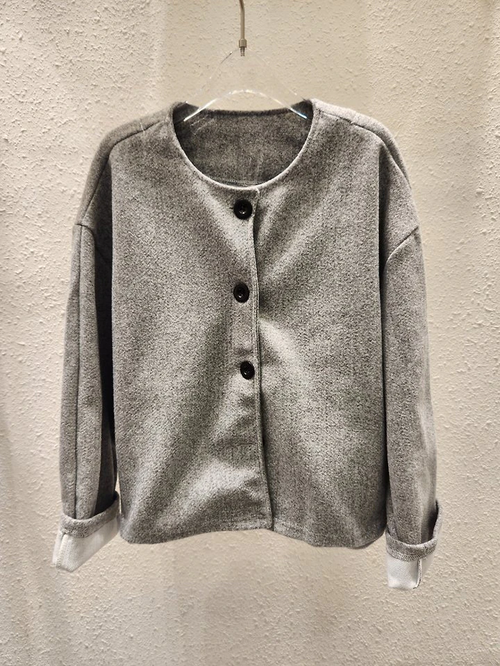 Collarless Short Coat by Another Plan for Women - view 3