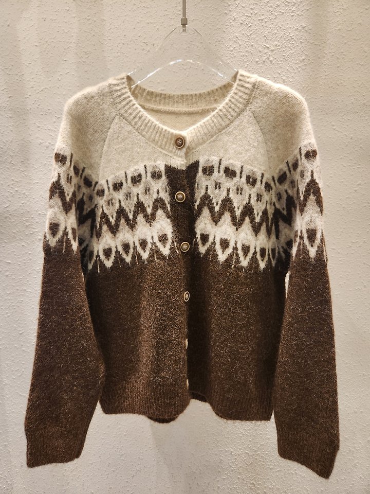 Nordic Knit Cardigan by Another Plan for Women - view 3