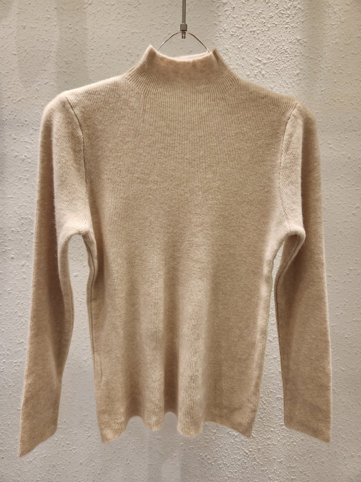 Plain Mock Neck Knit by Another Plan for Women - view 2