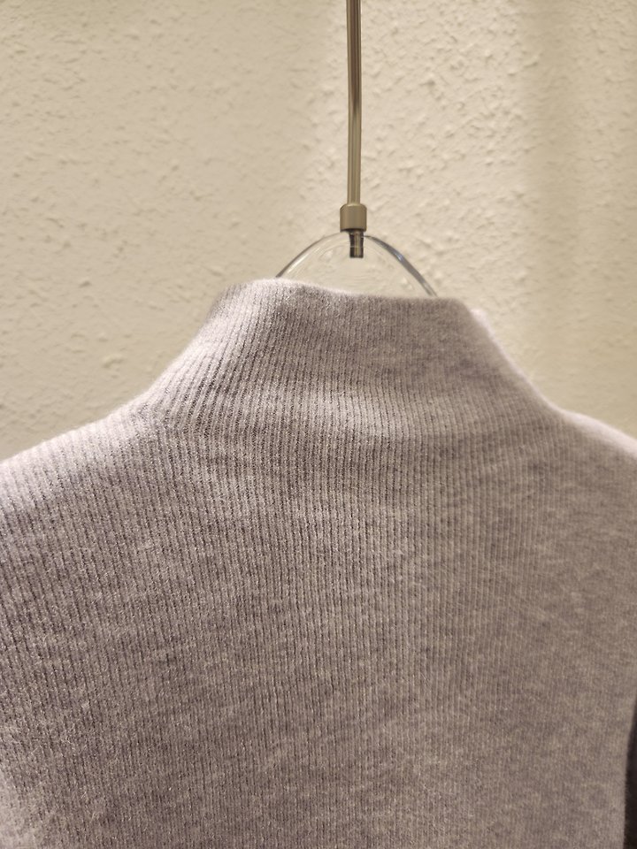 Plain Mock Neck Knit by Another Plan for Women - view 7