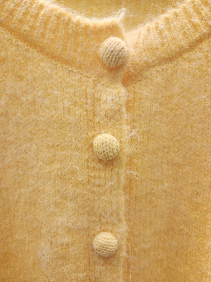 Cozy Button Round Cardigan by Another Plan for Women - view 6