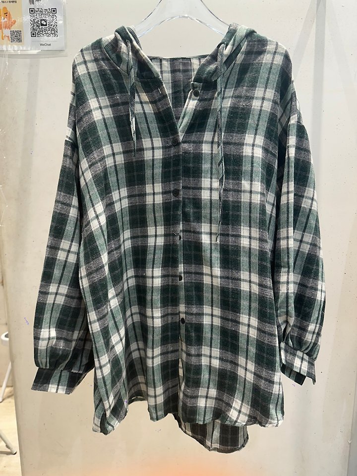 Hooded Flannel Shirt by Another Plan for Women - view 2