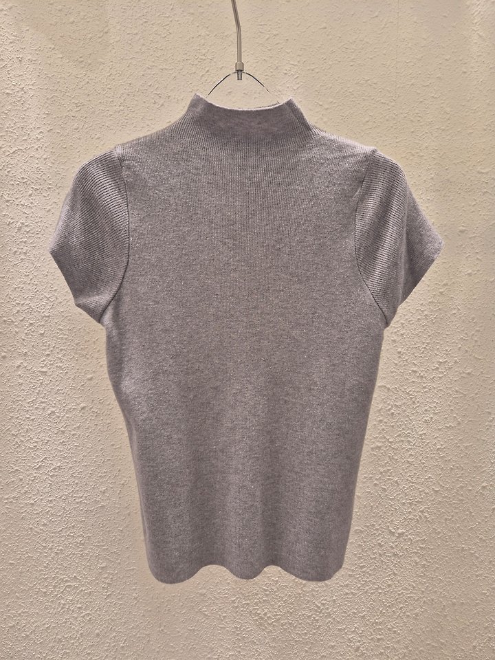Mock Neck Short Sleeve Knit by Another Plan for Women - view 4