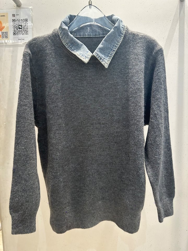 Denim Collar Knit by Another Plan for Women - view 1