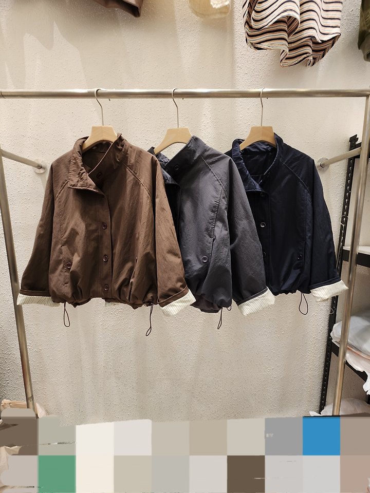 Balloon Shirring Short Jacket by Another Plan for Women - view 1