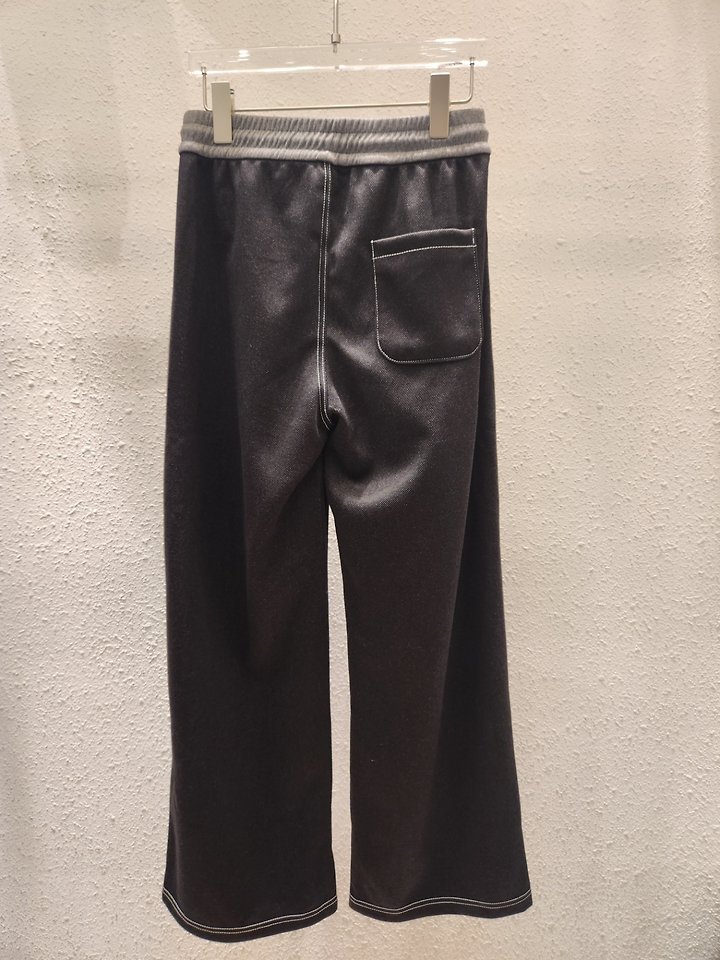 Color Block Fake Denim Pants by Another Plan for Women - view 6
