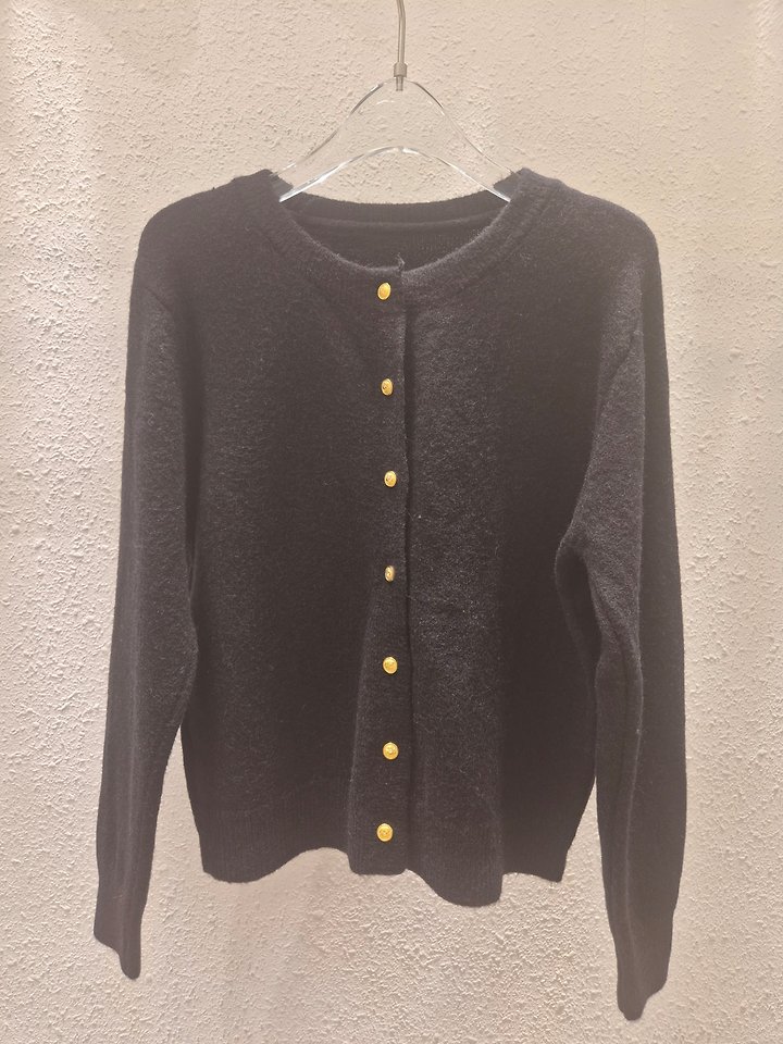 G Button Round Cardigan by Another Plan for Women - view 4