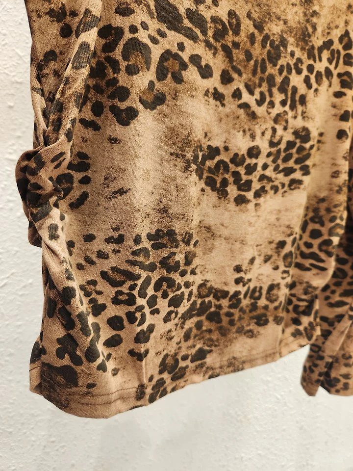 Leopard Turtleneck Tee by Another Plan for Women - view 6