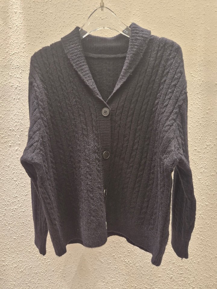 Ribbed Shoulder Cardigan by Another Plan for Women - view 4