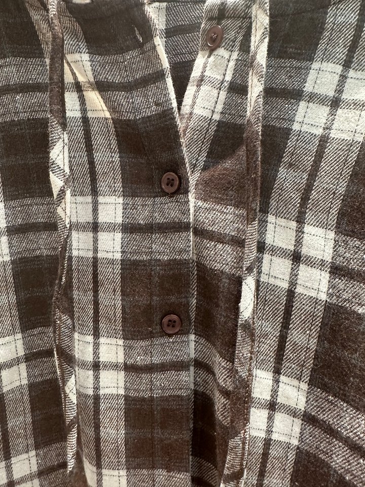 Hooded Flannel Shirt by Another Plan for Women - view 8
