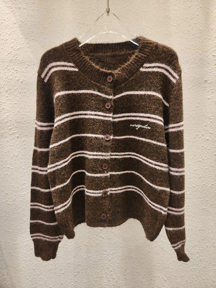 Lettering Embroidery Cardigan by Another Plan for Women - view 5