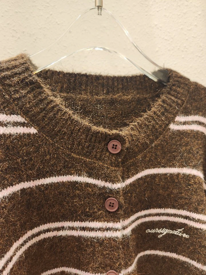 Lettering Embroidery Cardigan by Another Plan for Women - view 7