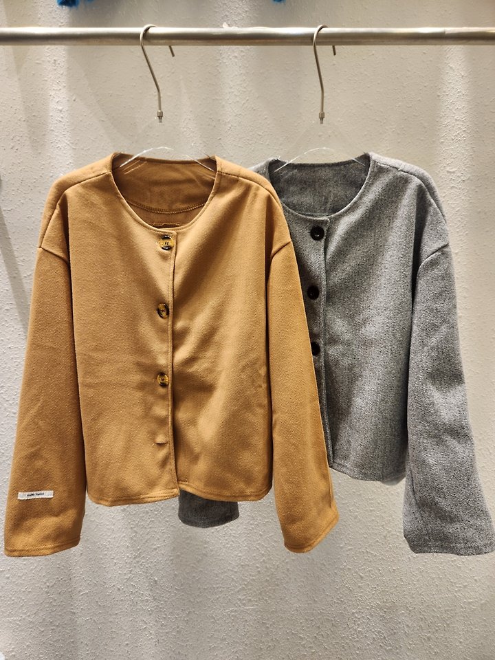 Collarless Short Coat by Another Plan for Women - view 8
