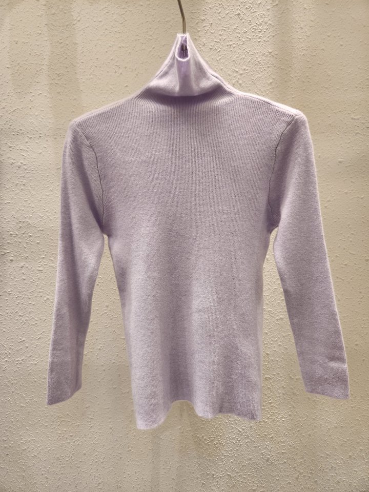 Plain High Neck Knit by Another Plan for Women - view 5