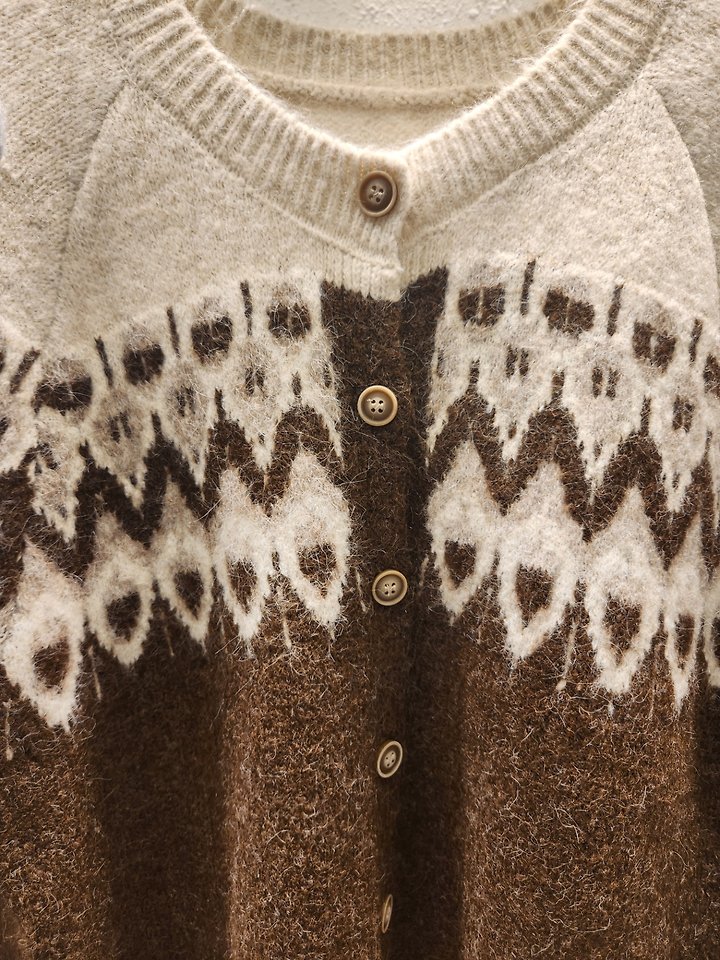Nordic Knit Cardigan by Another Plan for Women - view 4