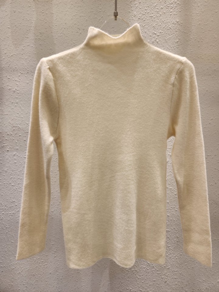 Plain Mock Neck Knit by Another Plan for Women - view 1