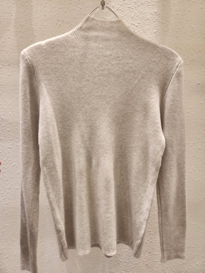 Plain Mock Neck Knit by Another Plan for Women - view 3