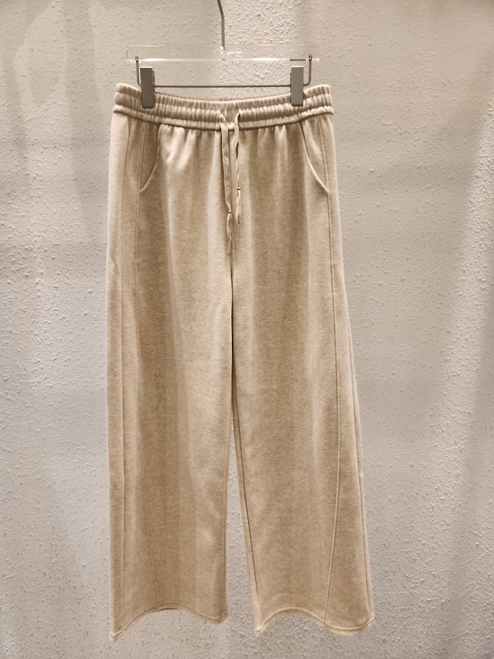 Curved Seam Sweat Pants by Another Plan for Women - view 1