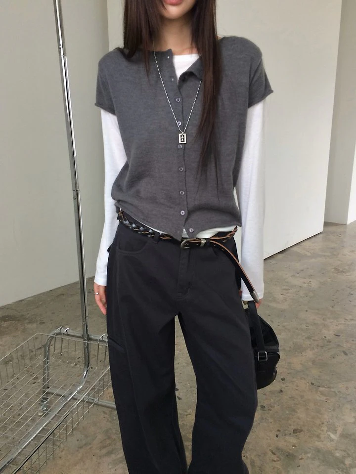 Nana Cap Knit Top by Anou for Women - view 6