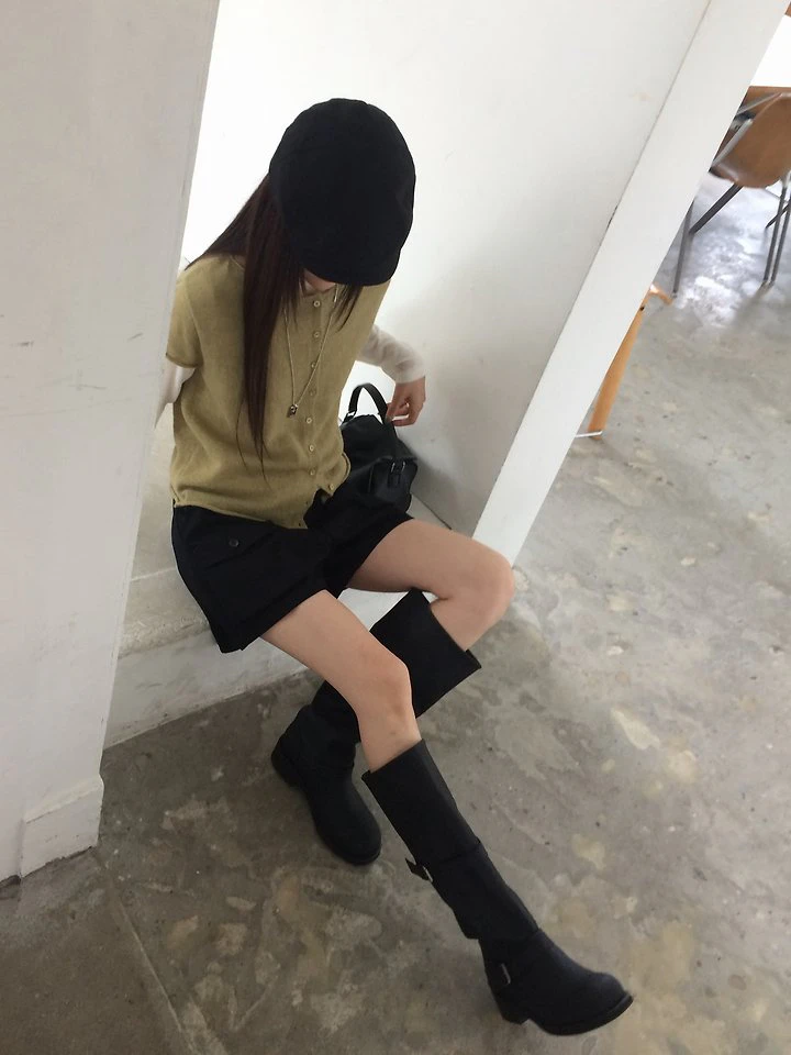 Nana Cap Knit Top by Anou for Women - view 8