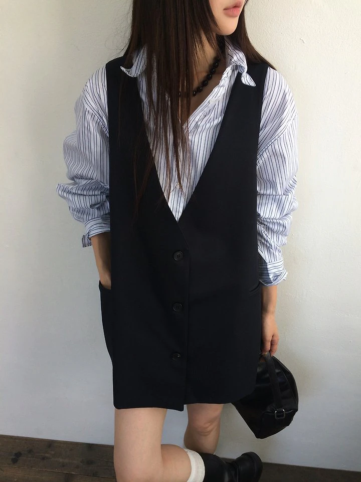 Kinder Vest by Anou for Women - view 7