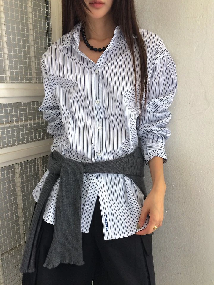 Cabo Stripe Shirt by Anou for Women - view 5
