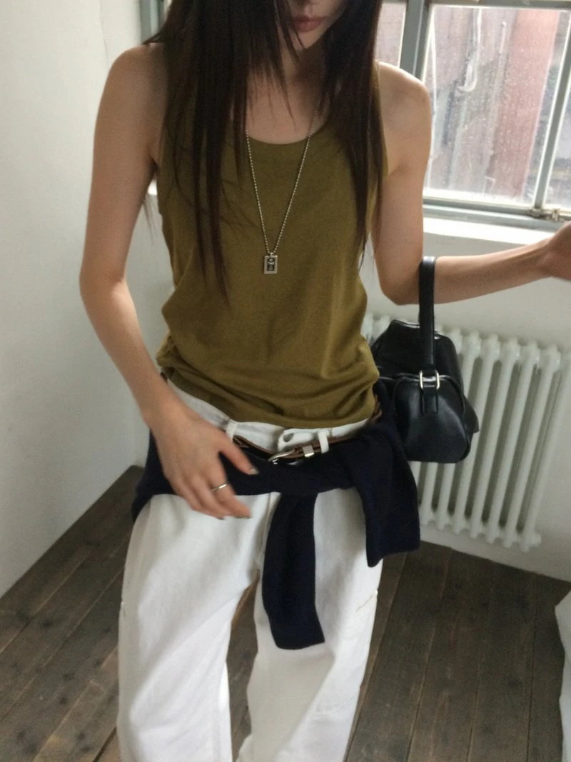 Love U-neck Knit Top by Anou for Women - view 11
