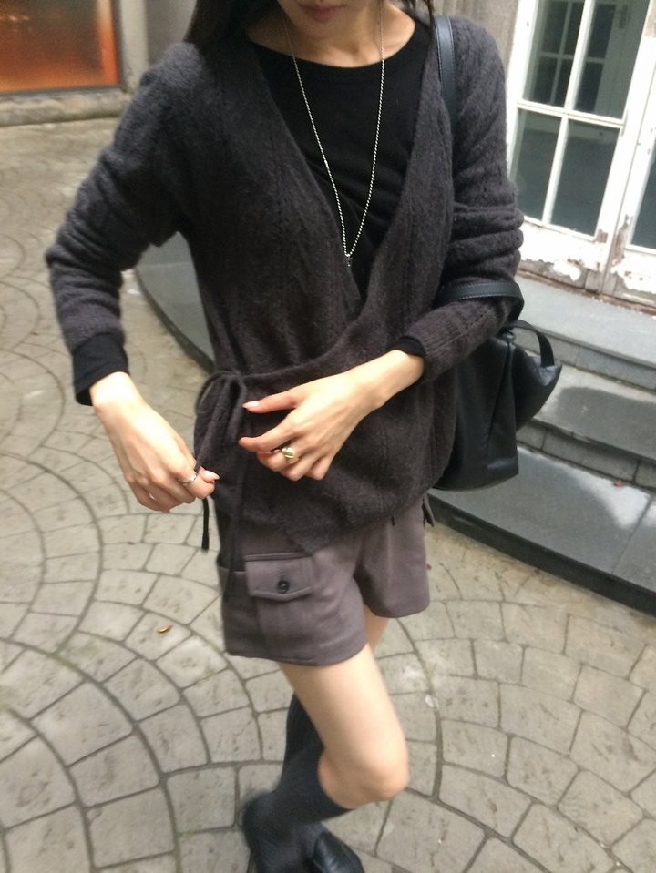 Suede Fozy Shorts by Anou for Women - view 5