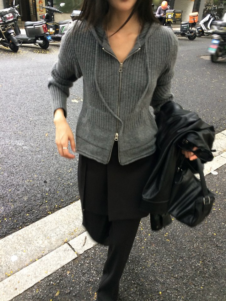 Flow Zip-up Jacket by Anou for Women - view 5