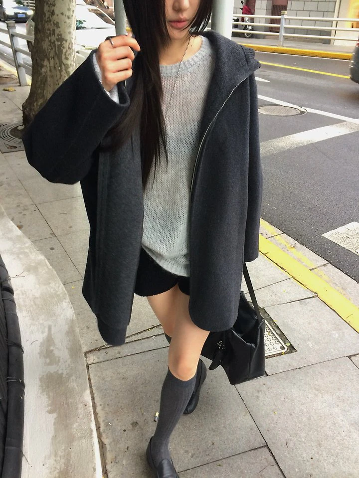 Heaven Hood Handmade Coat by Anou for Women - view 1