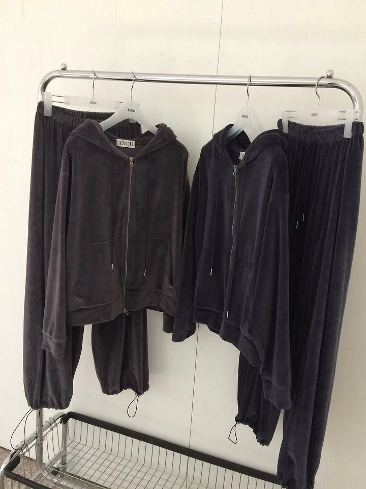 Veloure Jogger Pants by Anou for Women - view 10