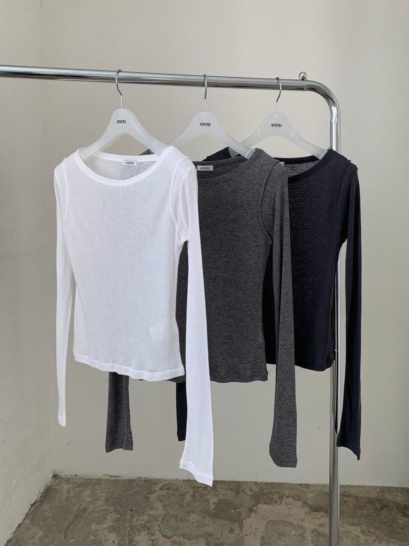 Air See Through Tee by Anou for Women - view 12