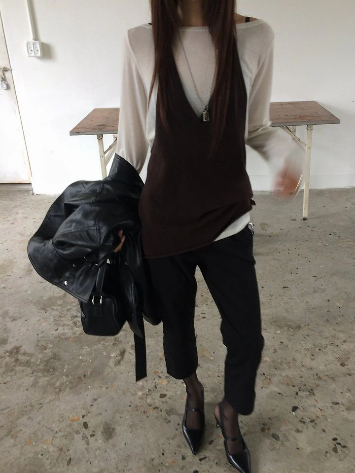 Coco Holter Knit Top by Anou for Women - view 3