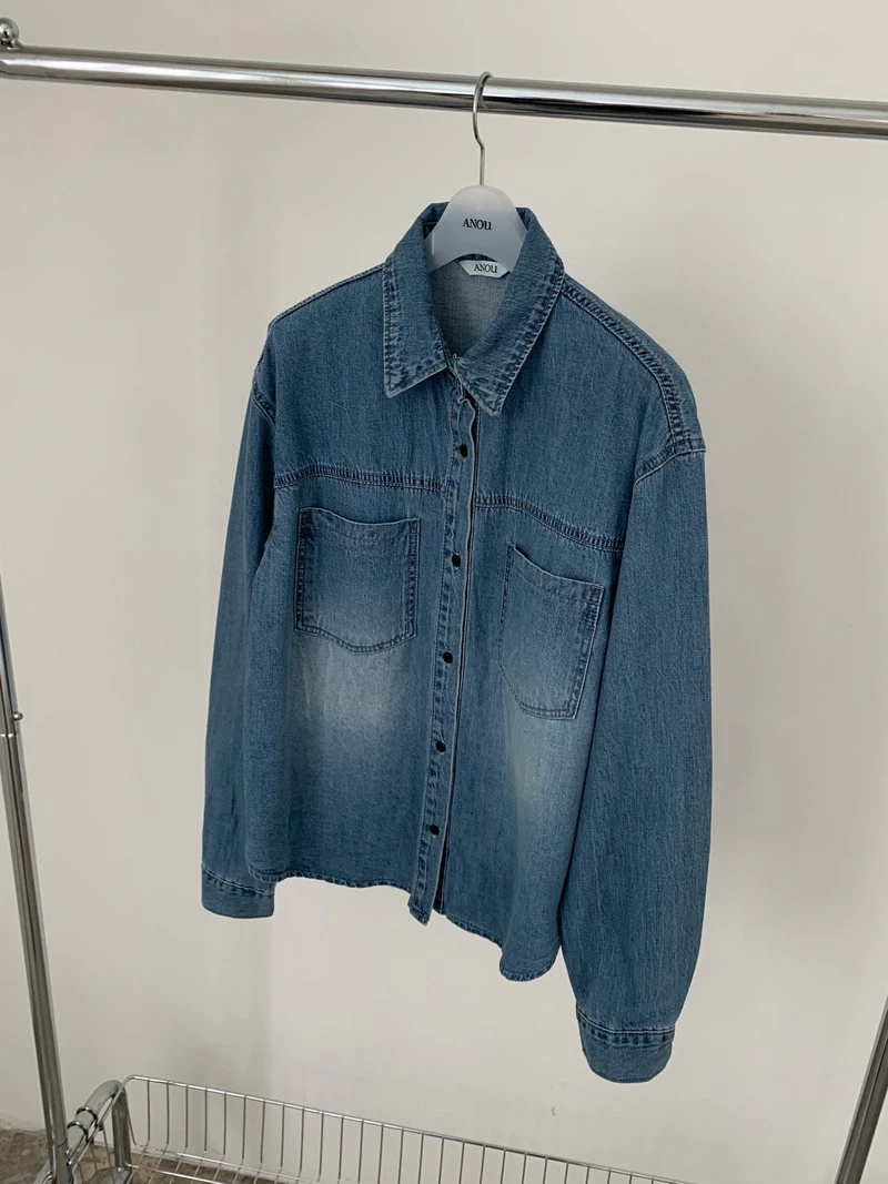 Eddie Denim Shirt by Anou for Women - view 12