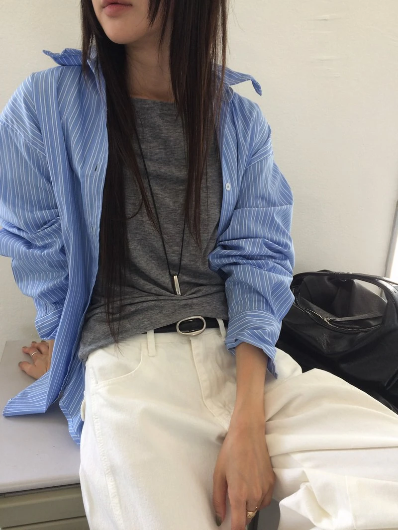 Cabo Stripe Shirt by Anou for Women - view 11