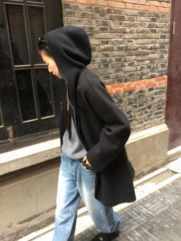 Heaven Hood Handmade Coat by Anou for Women - view 7