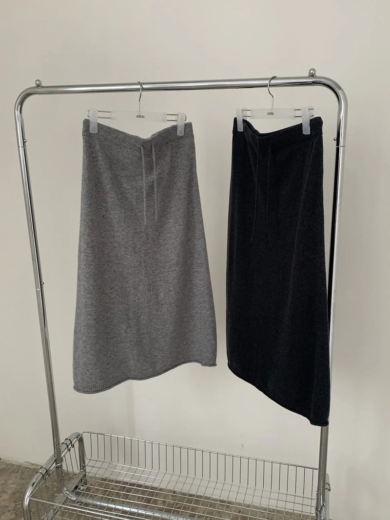 Merino Long Skirt by Anou for Women - view 12