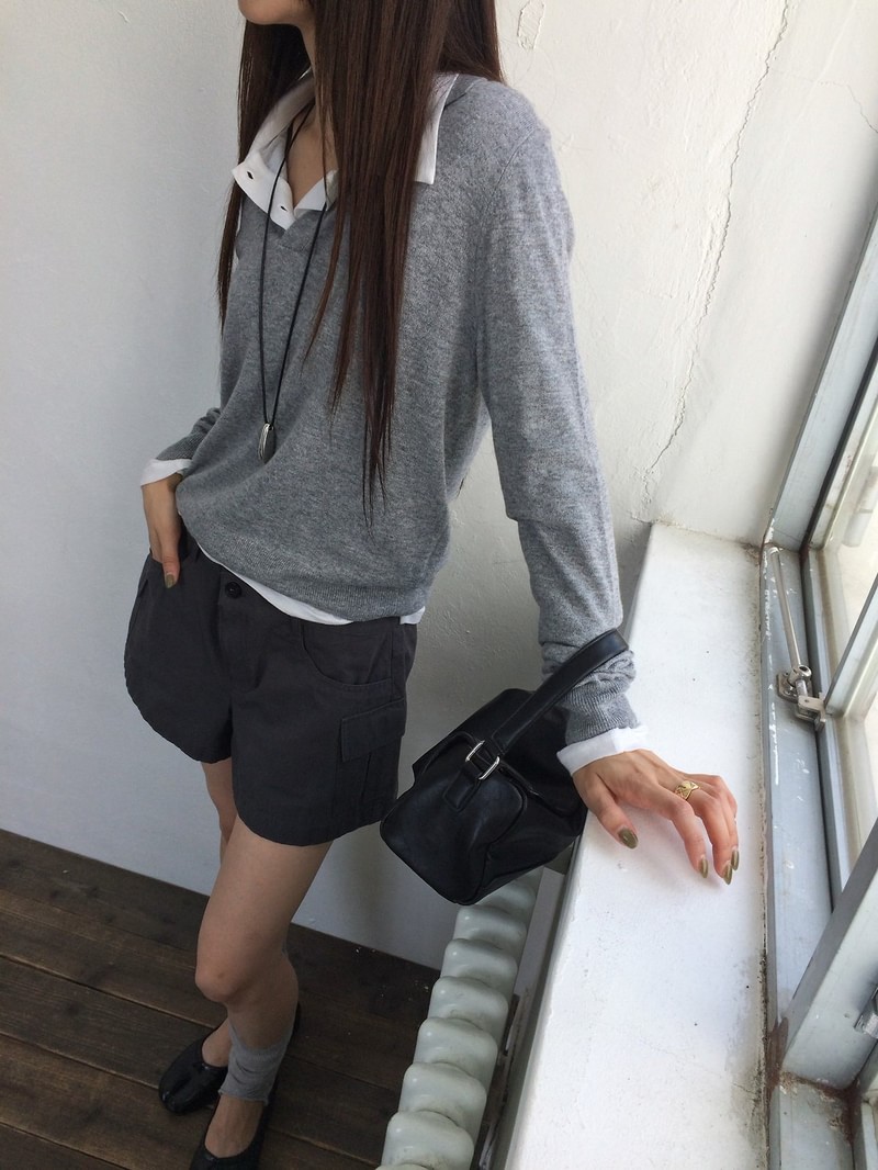 Chloe Collar Knit Top by Anou for Women - view 10