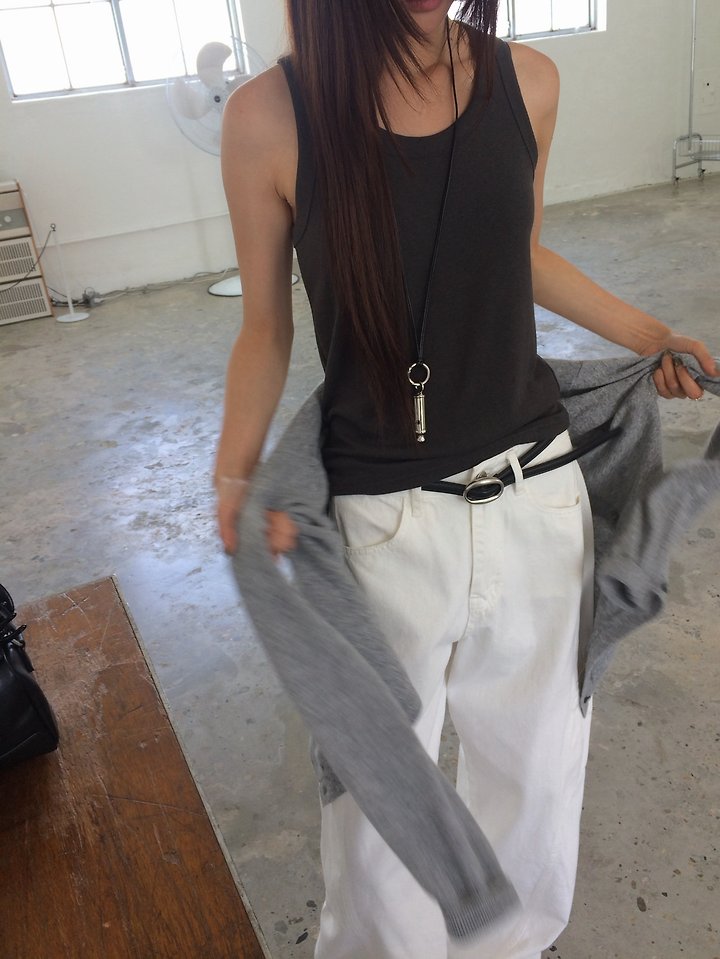 Love U-neck Knit Top by Anou for Women - view 3
