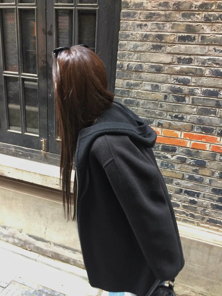 Heaven Hood Handmade Coat by Anou for Women - view 8