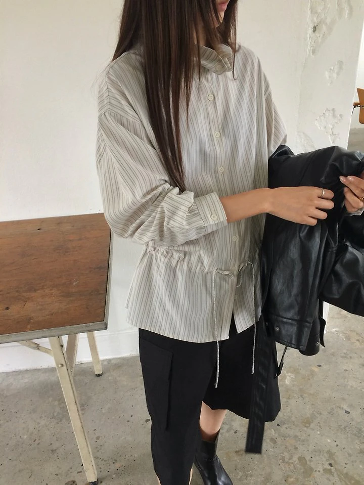 Lauren String Shirt by Anou for Women - view 8