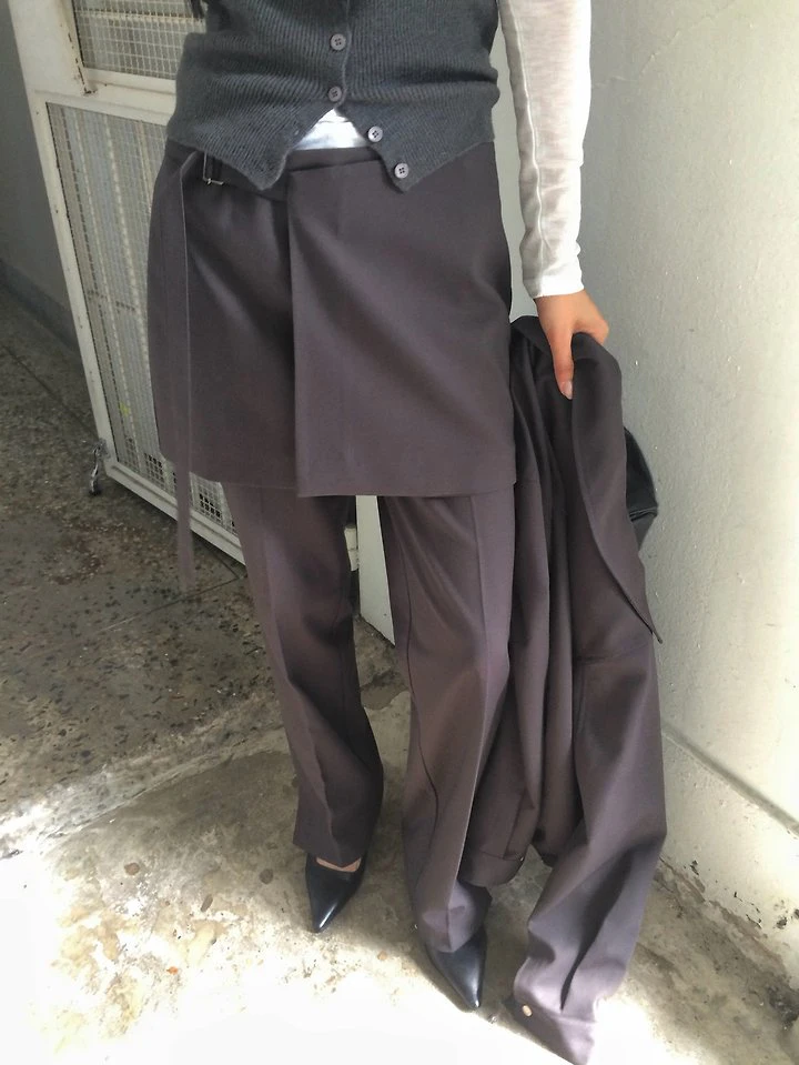 Owen Mini Wrap Skirt by Anou for Women - view 5