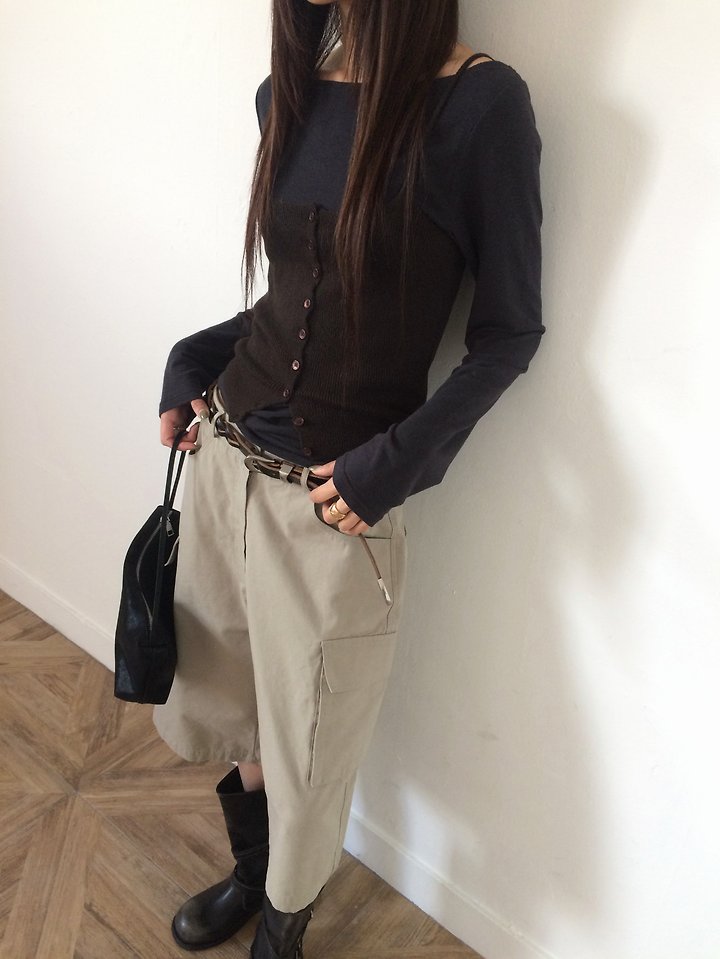 Hunter Cargo Bermuda by Anou for Women - view 9