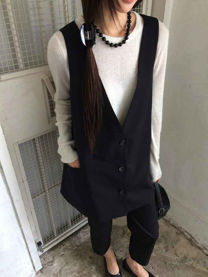 Kinder Vest by Anou for Women - view 10
