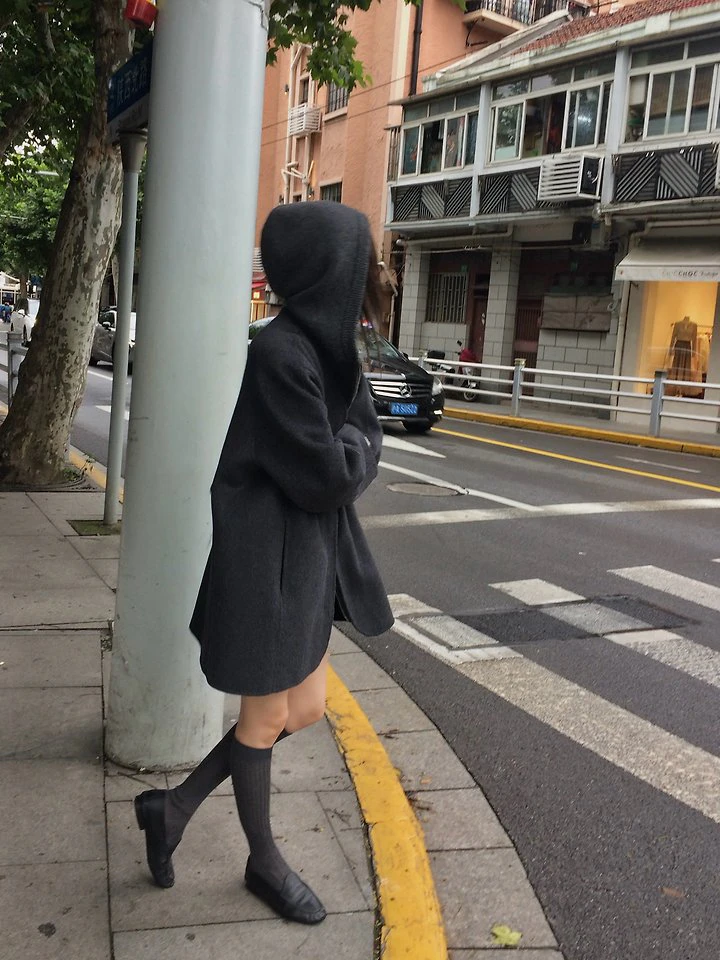 Heaven Hood Handmade Coat by Anou for Women - view 4