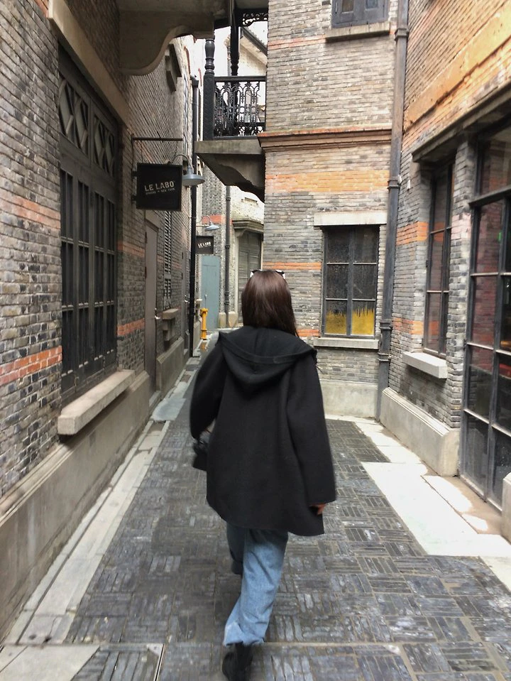 Heaven Hood Handmade Coat by Anou for Women - view 5