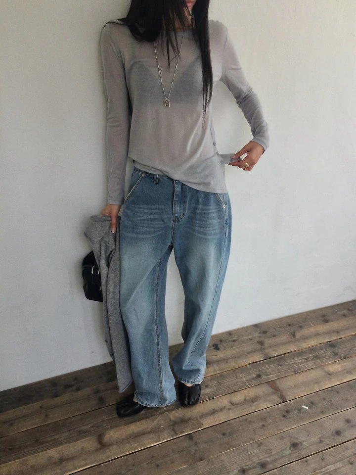 Save Slit Tee by Anou for Women - view 10